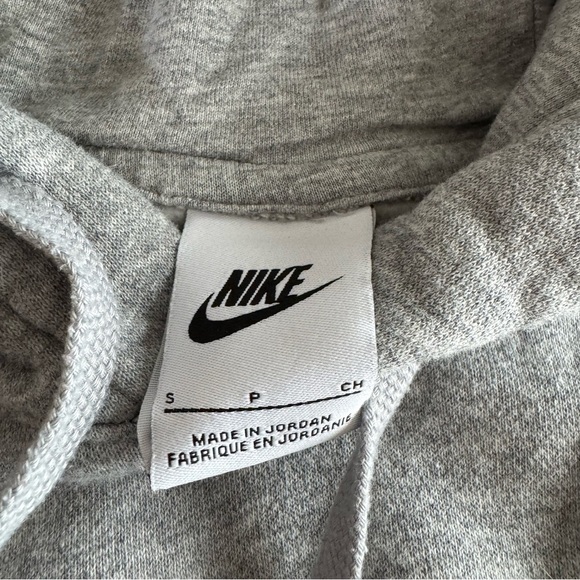 Gray Nike Hooded Sweatshirt size Small - Picture 9 of 10